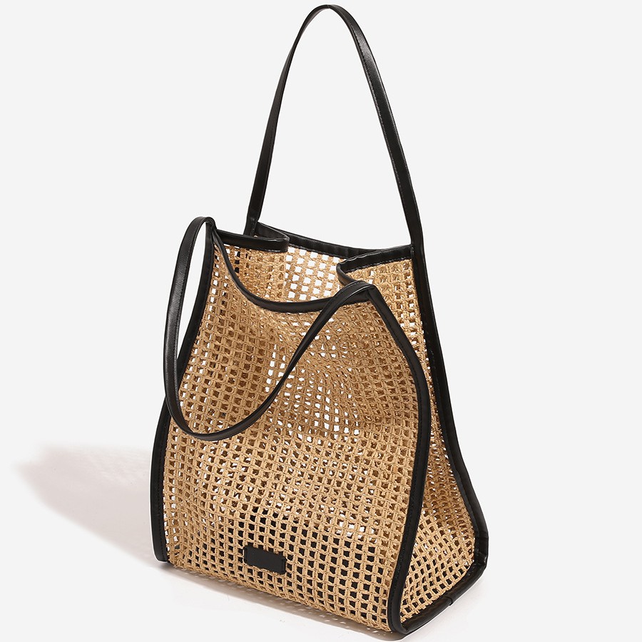 Women'S Raffia Bags - 여성 라피아 짚으로 짠 비치 휴가