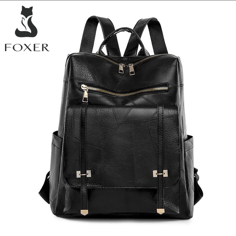 Women Bags Branded - FOXER 브랜드 패션 여성 여행 배낭