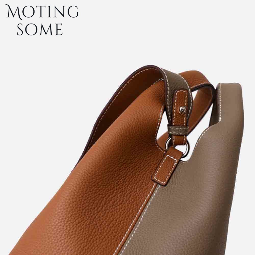 Motingsome 럭셔리 디자이너 소가죽 패치워크 스 - Women Bags On Sale 리뷰 및 가격