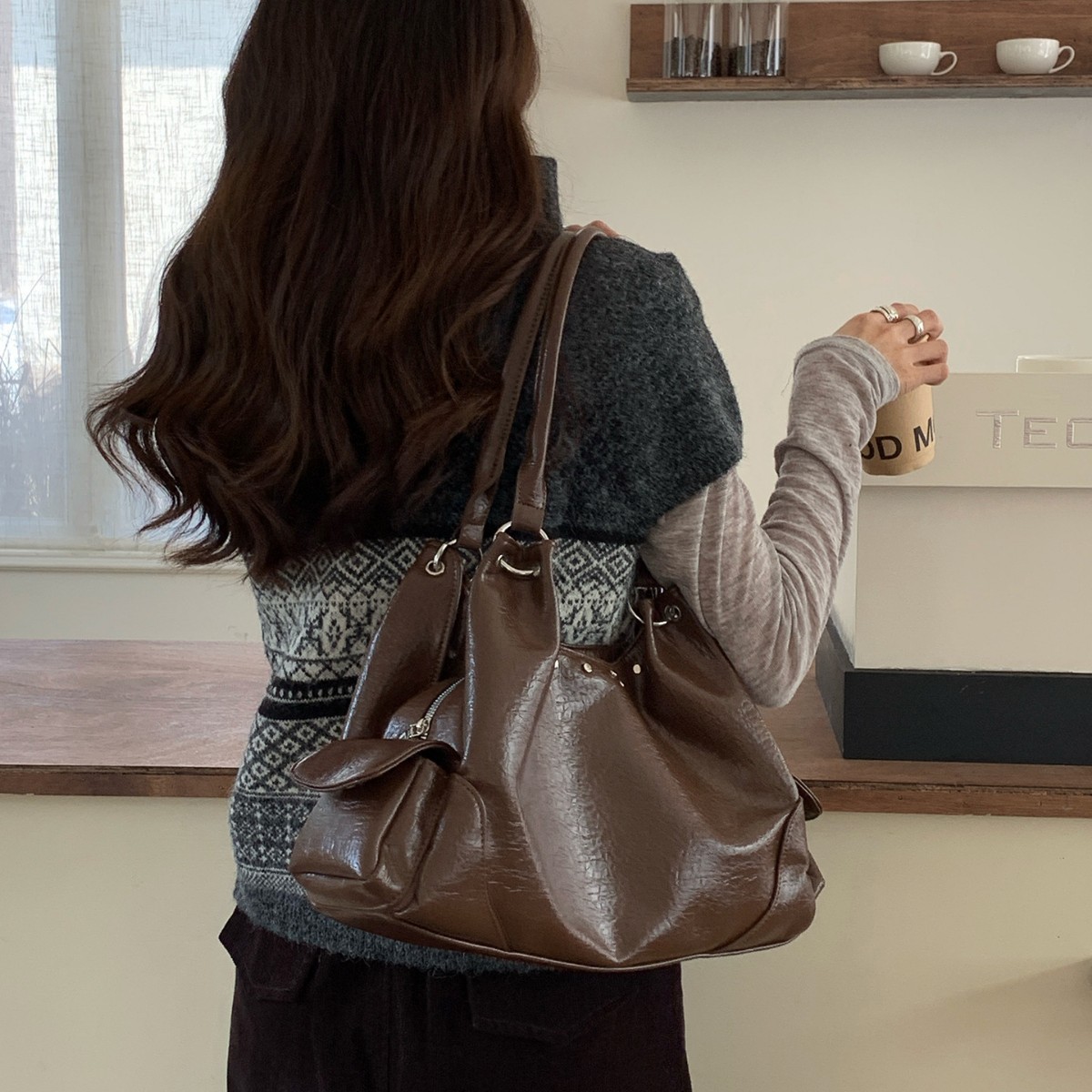 캐주얼한 스타일의 여성용 핸드백, 넉넉한 수납공간, 고 - Women Hand Bags For Office 리뷰 및 가격