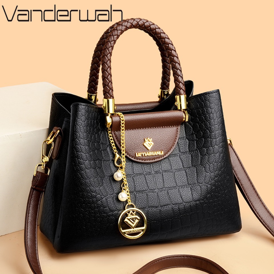고품질 가죽 캐주얼 토트 명품 핸드백 여성 가방 디자이 - Women Bags On Sale 리뷰 및 가격