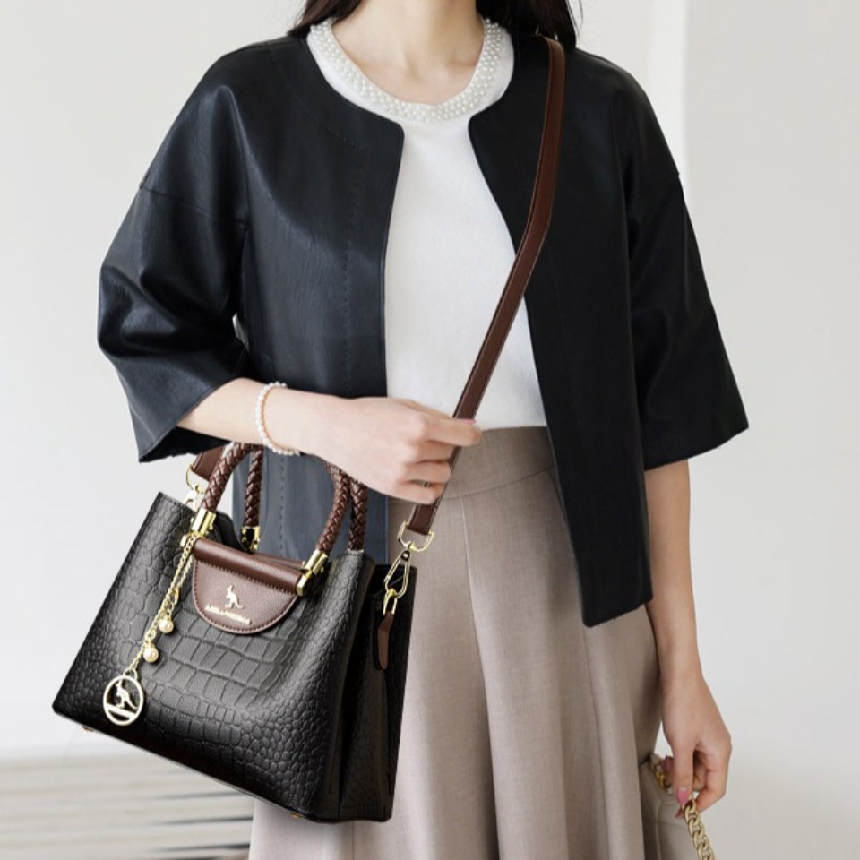 고품질 가죽 캐주얼 토트 명품 핸드백 여성 가방 디자이 - Women Bags On Sale 리뷰 및 가격