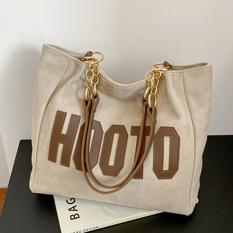 솔리드 컬러 숄더백, 트렌디한 편지 토트 백, 여성용  - Women Hand Bags For Office 리뷰 및 가격